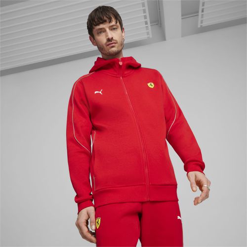 Scuderia Ferrari Men's Motorsport Race Hooded Sweat Jacket, Red, size Large - PUMA - Modalova