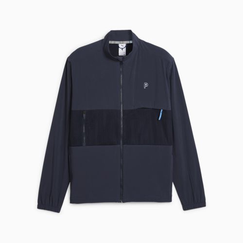 X Palm Tree Crew Men's Golf Jacket, Dark Blue, size 3X Large - PUMA - Modalova