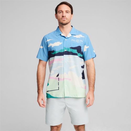 X Palm Tree Crew Golf Shirt, , size 3X Large - PUMA - Modalova