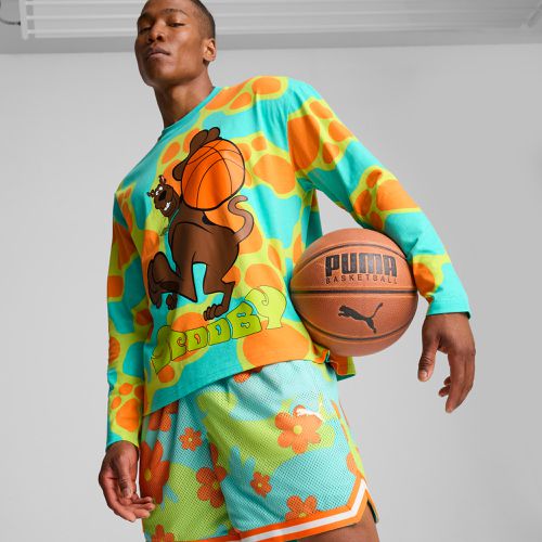 Maglia a maniche lunghe HOOPS x SCOOBY DOO da, ///AOP - PUMA - Modalova