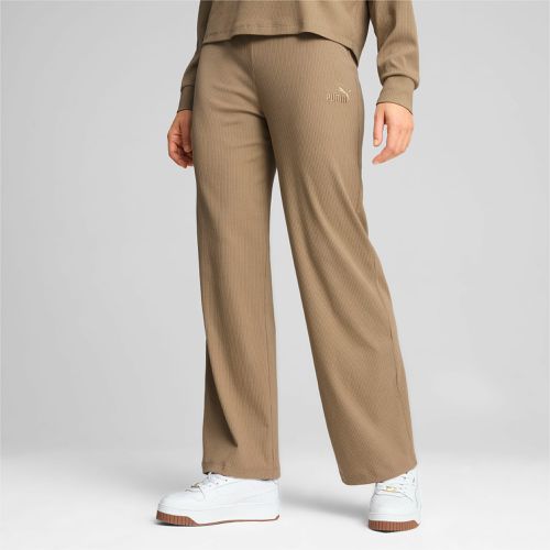 Pantalones Rectos Ess Elevated Para Mujer - PUMA - Modalova