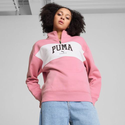 SQUAD Hoodie mit viertellangem Reißverschluss Damen, , Größe: XS, Kleidung - PUMA - Modalova