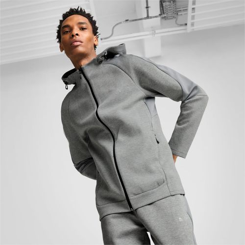 Evostripe Full-Zip Hoodie Men, Medium Grey Heather, size Large - PUMA - Modalova