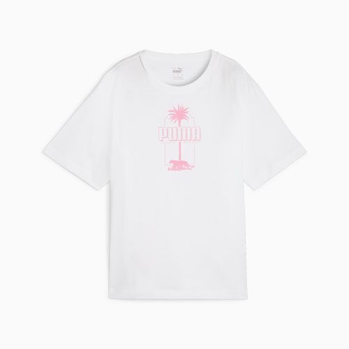 ESS+ PALM RESORT Graphic T-Shirt Damen, , Größe: XS, Kleidung - PUMA - Modalova