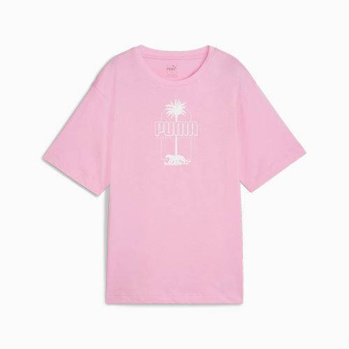 ESS+ PALM RESORT Graphic T-Shirt Damen, , Größe: L, Kleidung - PUMA - Modalova