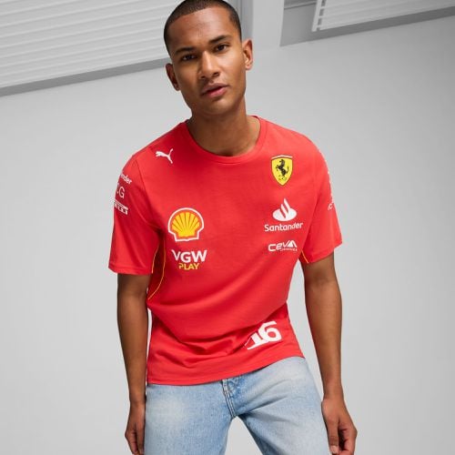 Scuderia Ferrari Leclerc T-Shirt, , Größe: XXL, Kleidung - PUMA - Modalova