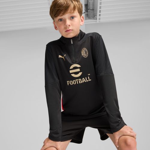 Maglia da training AC Milan con zip corta da ragazzo, //Altro - PUMA - Modalova