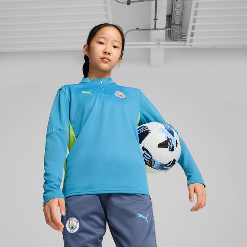 Manchester City Quarter-Zip Training Top Shirt Youth, /, size 13-14 Youth - PUMA - Modalova