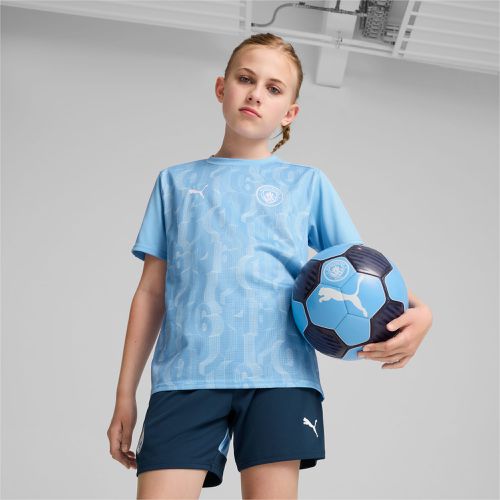 Manchester City Pre-Match Short Sleeve Jersey Youth, /, size 13-14 Youth - PUMA - Modalova