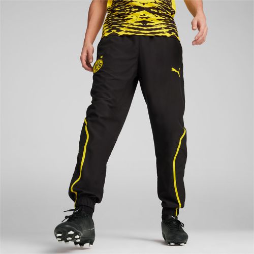 Pantalones Prepartido Tejidos Borussia Dortmund Para Hombre - PUMA - Modalova