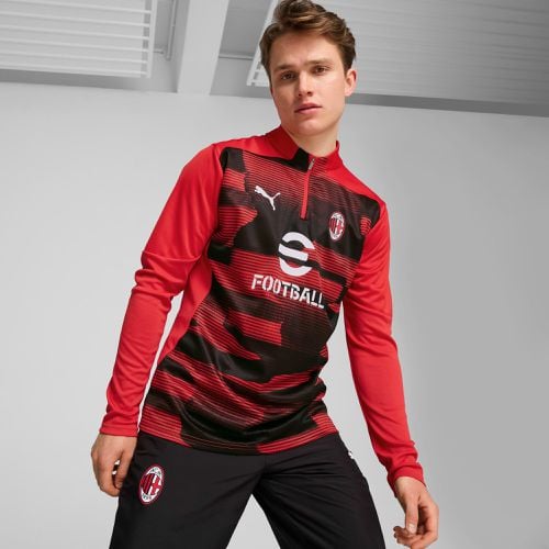 Maglia pre-partita con zip a un quarto AC Milan da uomo, //Altro - PUMA - Modalova