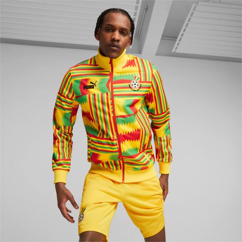 Ghana Ftblculture Track Jacket Men, PelÃ© Yellow, size 3XL - PUMA - Modalova