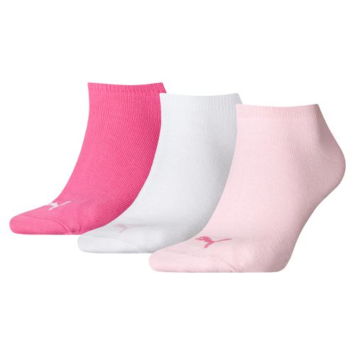 Unisex Plain Sneaker Trainer Socks 3 Pack, Pink, size 2.5-5 - PUMA - Modalova