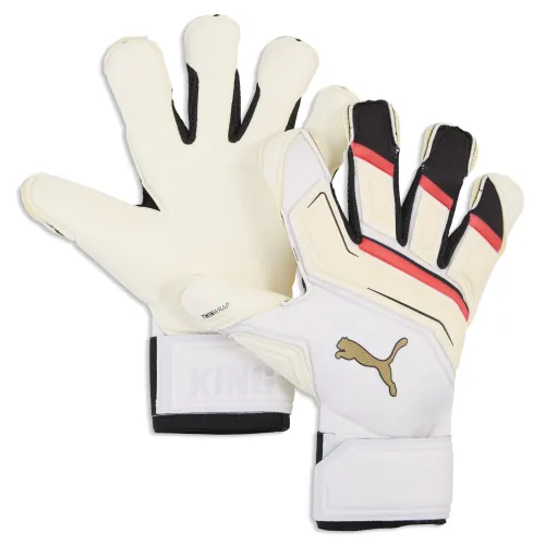 KING Ultimate Hybrid Goalkeeper Gloves Unisex in Beige (//) | Size 10 - PUMA - Modalova