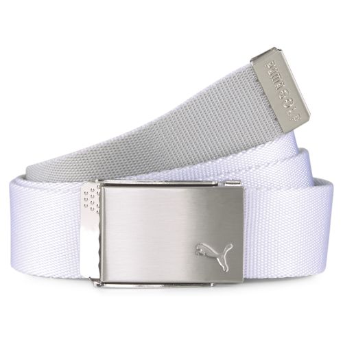 Reversible Webbing Men's Golf Belt in White - PUMA - Modalova