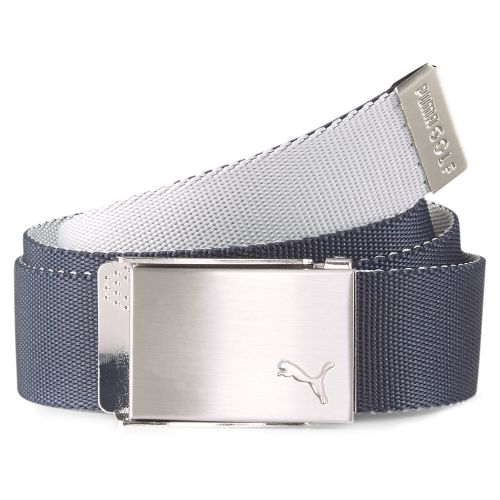 Reversible Webbing Men's Golf Belt in Blue - PUMA - Modalova