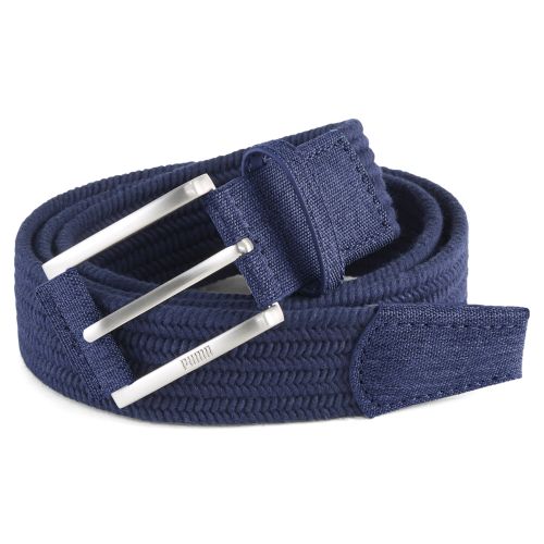 Stretch Weave Golf Belt in Blue | Size Large - PUMA - Modalova
