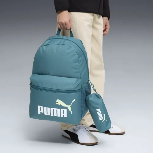 Juego de mochila y estuche Phase 20 l, Accesoiros, Verde, OSFA - PUMA - Modalova