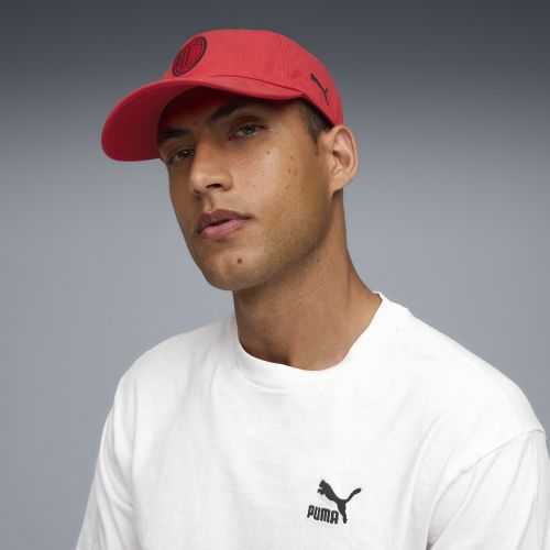 Gorra AC Milan Essentials unisex, Accesoiros, Rojo, OSFA - PUMA - Modalova