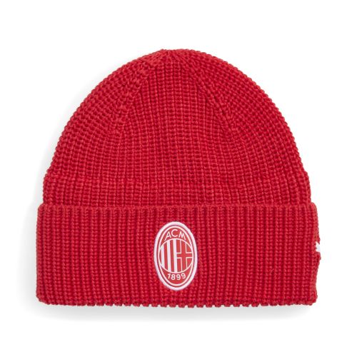 Gorro beanie AC Milan Essentials, Accesoiros, Rojo, OSFA - PUMA - Modalova