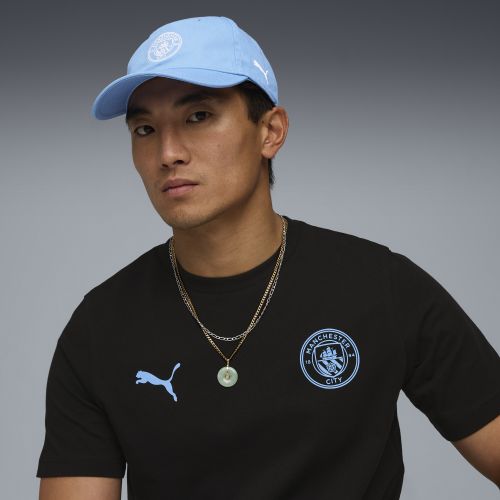 Gorra Manchester City Essentials, Accesoiros, Azul, OSFA - PUMA - Modalova