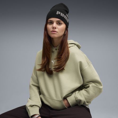 Gorro beanie de corona media sin vuelta Essentials, Accesoiros, Negro, OSFA - PUMA - Modalova