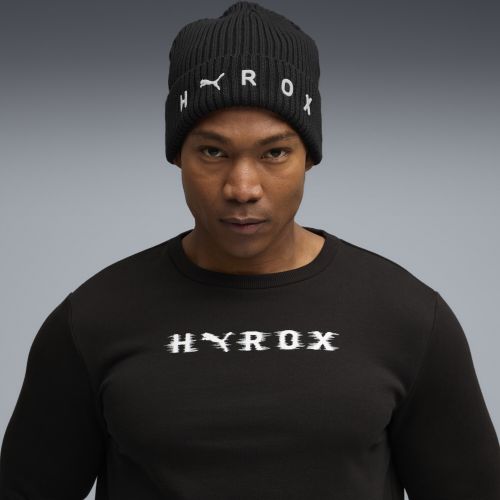 Gorro beanie x HYROX Mid Crown, Accesoiros, Negro, OSFA - PUMA - Modalova