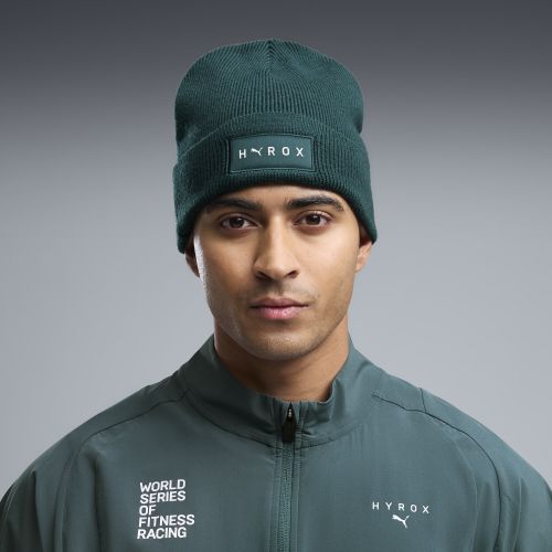 Gorro beanie x HYROX Mid Crown, Accesoiros, Verde, OSFA - PUMA - Modalova