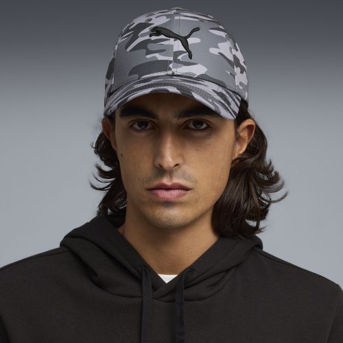 Gorra de béisbol estampada Essentials Elevated, Accesoiros, Negro, OSFA - PUMA - Modalova