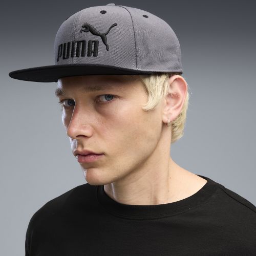 Gorra Essentials de visera plana con logo n.º 1, Accesoiros, Gris, OSFA - PUMA - Modalova
