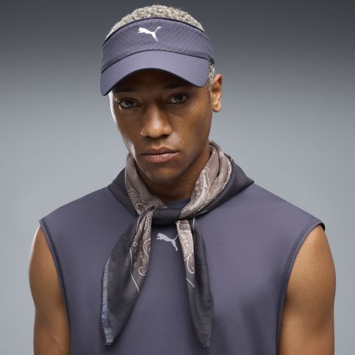 Visiera da running, Accessori, Grigio, OSFA - PUMA - Modalova