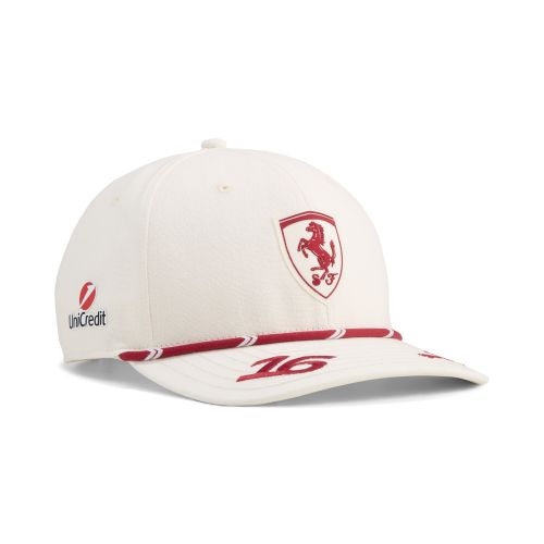 Scuderia Ferrari HP Replica Charles Leclerc Homerace Cap in White - PUMA - Modalova