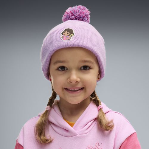 Gorro de corona media con pompón x DORA THE EXPLORER para niños, Accesoiros, Rosa - PUMA - Modalova