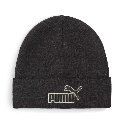 Gorro beanie de corona media Essentials Elevated Heather, Accesoiros, Negro, OSFA - PUMA - Modalova