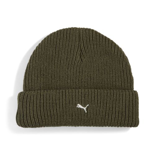 Select Essentials Low Crown Beanie in Green - PUMA - Modalova
