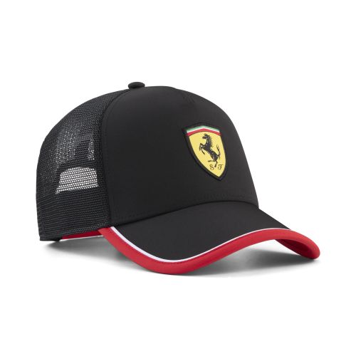 Cappellino stile trucker Scuderia Ferrari, Accessori, Nero, OSFA - PUMA - Modalova