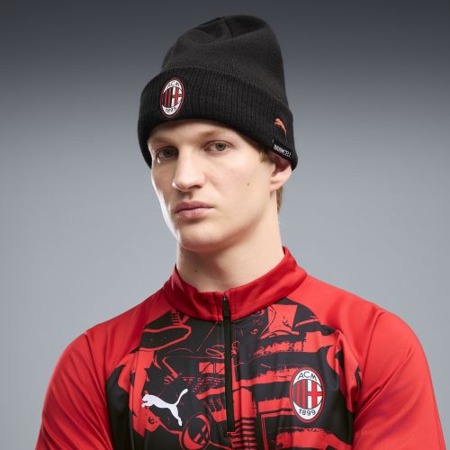 Gorro beanie AC Milan ftblEssentials, Accesoiros, Negro, OSFA - PUMA - Modalova