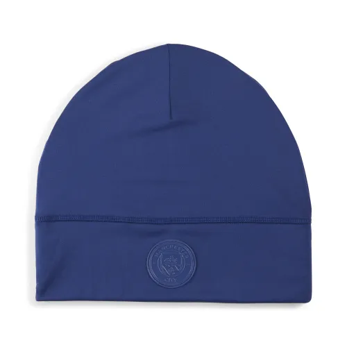 Manchester City Tech Beanie in Blue () - PUMA - Modalova