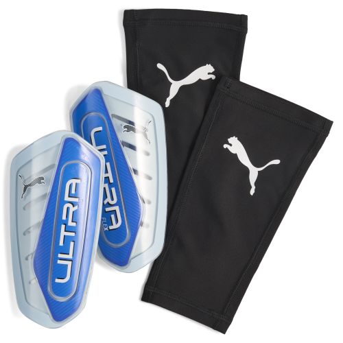 ULTRA Flex Football Sleeves Shinguards in Blue | Size Large - PUMA - Modalova