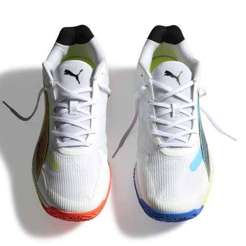 Zapatillas de balonmano Accelerate Turbo 4 Game On unisex, Calzado, Blanco, 35.5 - PUMA - Modalova