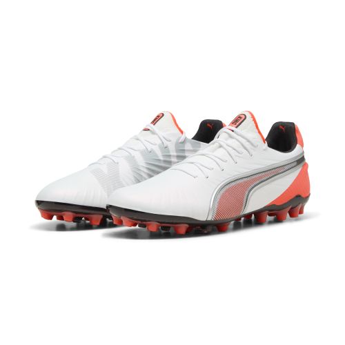 Botas de fútbol KING ULTIMATE MG unisex, Calzado, Blanco, 36 - PUMA - Modalova