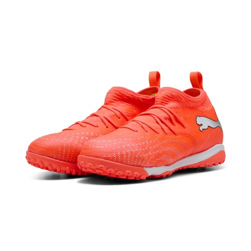 Scarpe da calcio FUTURE 9 MATCH TT per ragazzi, Scarpe, Rosso, 33 - PUMA - Modalova