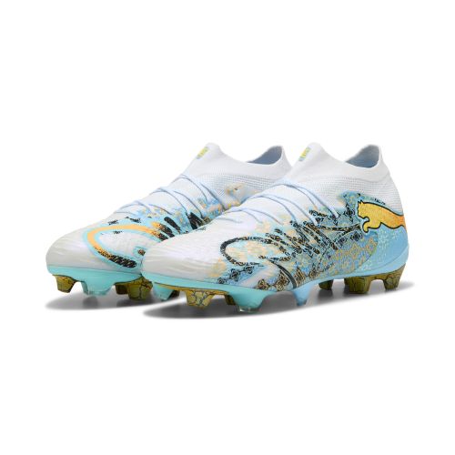 Botas de fútbol FUTURE 9 ULTIMATE PLAYMAKER FG unisex, Calzado, Blanco, 44 - PUMA - Modalova