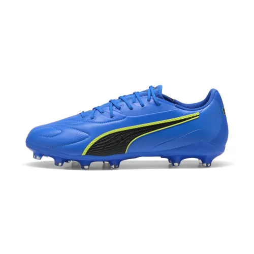 KING 20 MATCH FG/AG Football Boots Unisex in Blue (//) | Size 10 - PUMA - Modalova