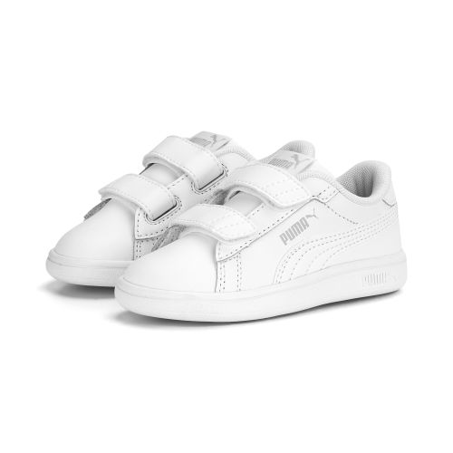 Sneakers Smash 3.0 Leather V da bimbi, Scarpe, Bianco, 19 - PUMA - Modalova