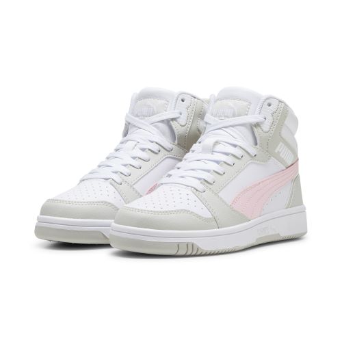 Sneakers Rebound V6 Mid da ragazzi, Scarpe, Bianco, 35.5 - PUMA - Modalova