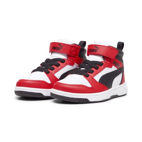 Sneakers Rebound V6 Mid da bambini, Scarpe, Bianco, 27.5 - PUMA - Modalova