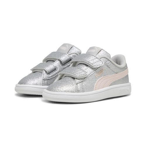 Sneakers Smash 3.0 Glitz Glam per bimbi ai primi passi, Scarpe, Grigio, 19 - PUMA - Modalova