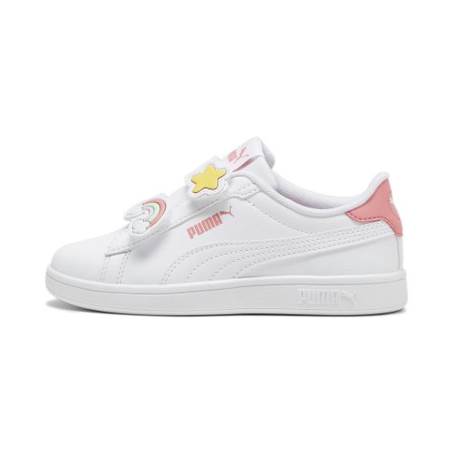 Sneakers Smash 3.0 Badges per bambini, Scarpe, Bianco, 27.5 - PUMA - Modalova