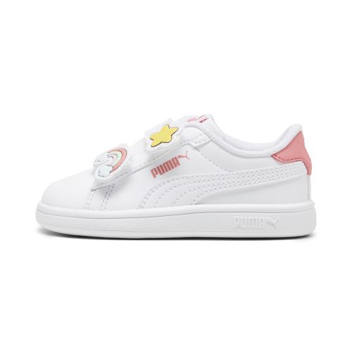 Sneakers Smash 3.0 Badges per bimbi ai primi passi, Scarpe, Bianco, 19 - PUMA - Modalova